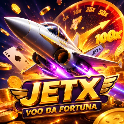Capa do JetX como jogo crash de jato