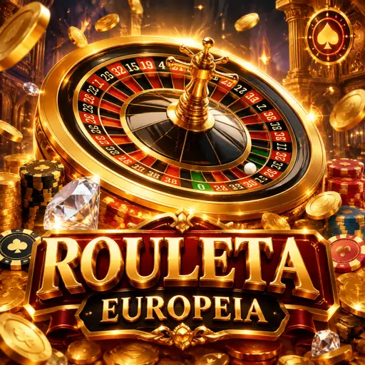 Mesa de roleta europeia ao vivo com um único zero